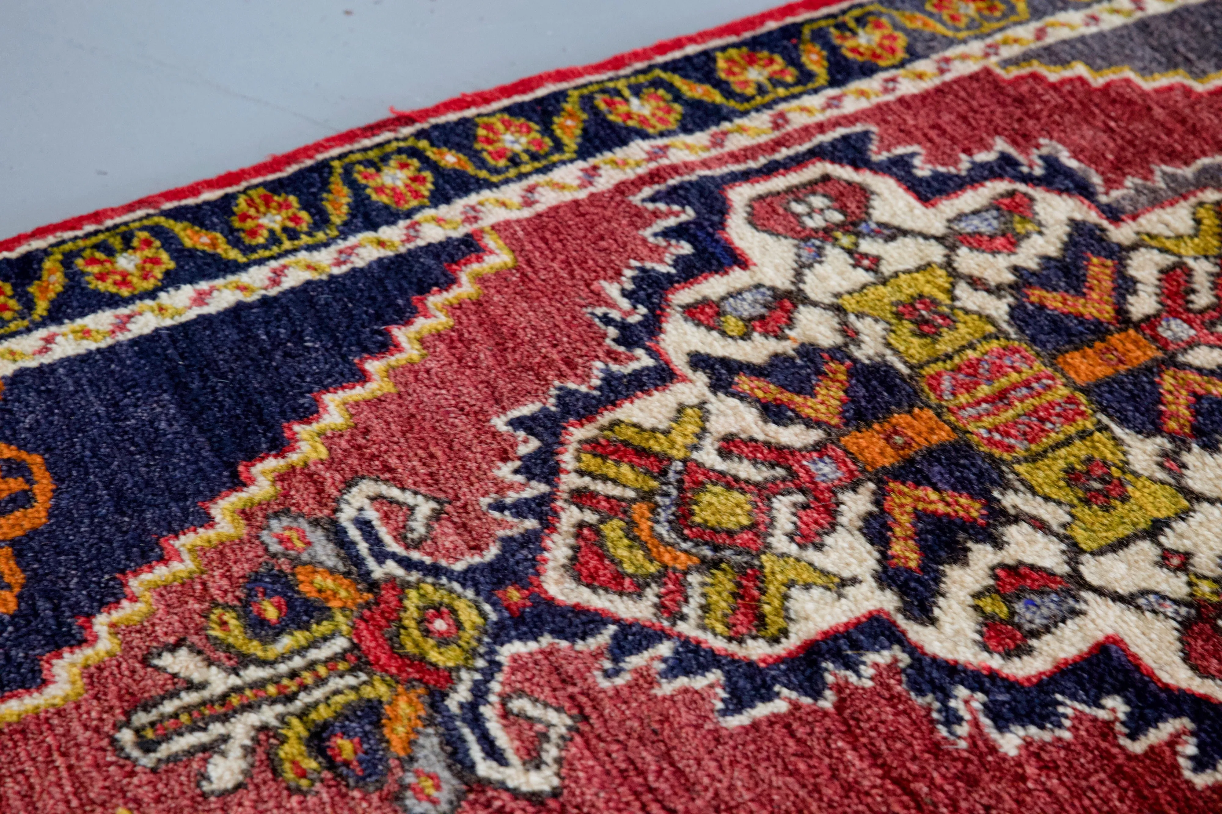 Vintage Mini Turkish Rug