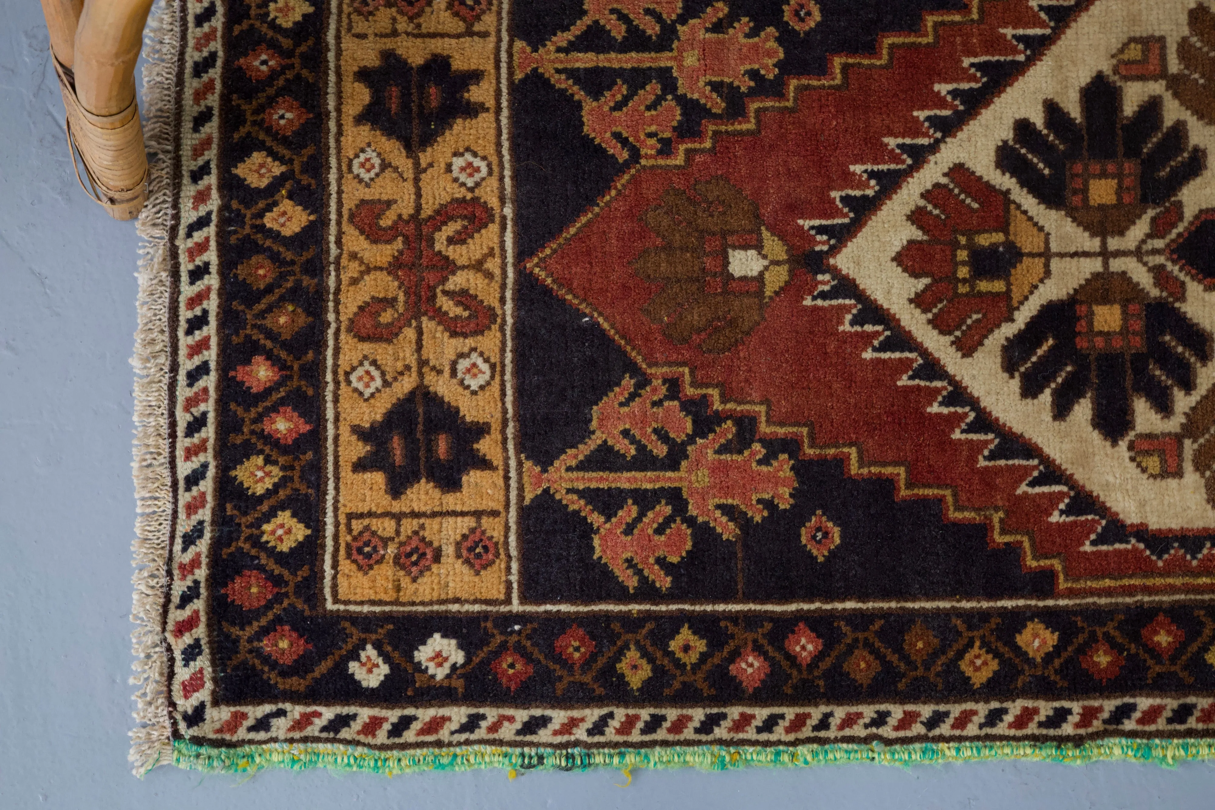 Vintage Mini Turkish Rug