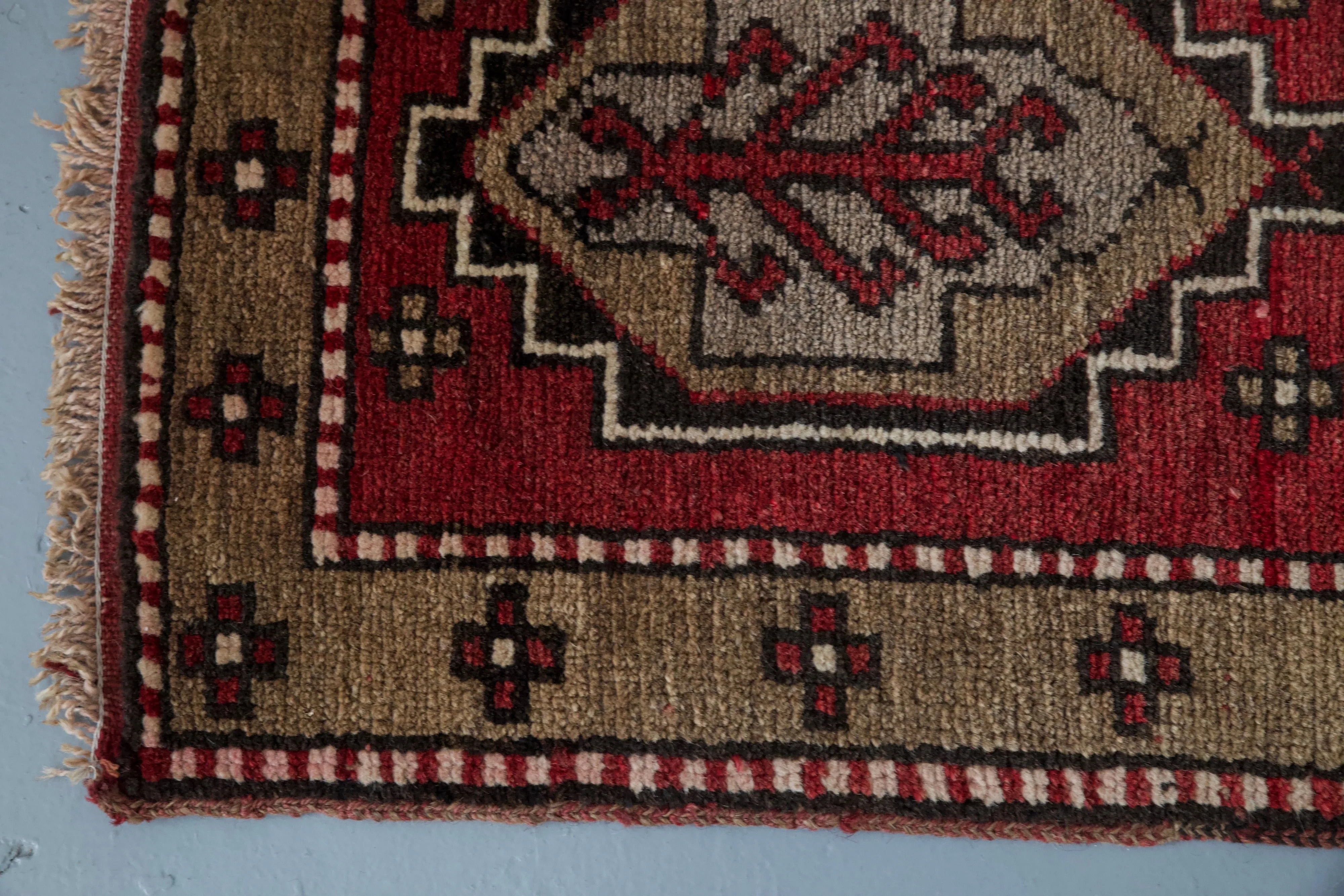 Vintage Mini Turkish Rug