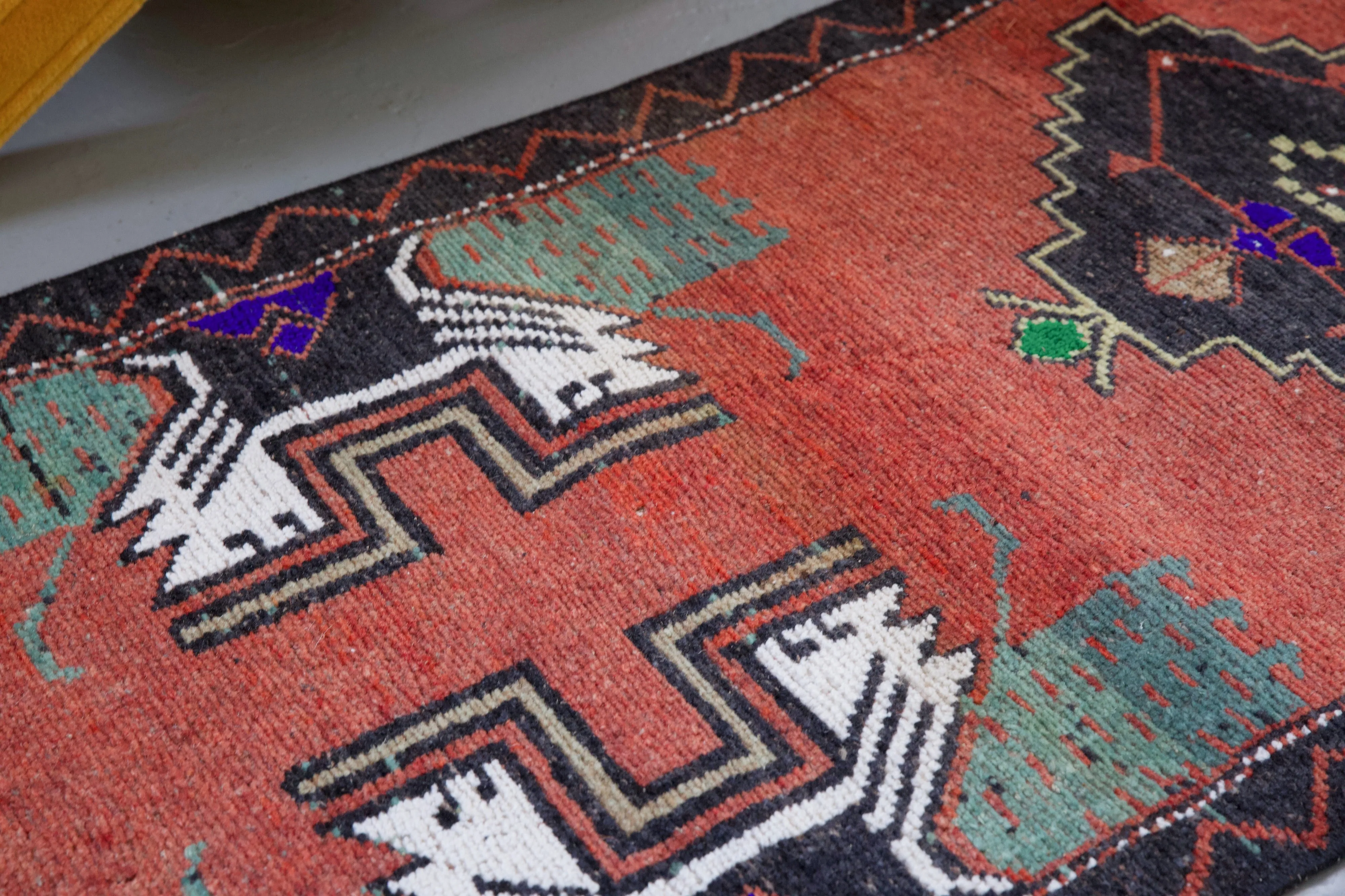 Vintage Mini Turkish Rug