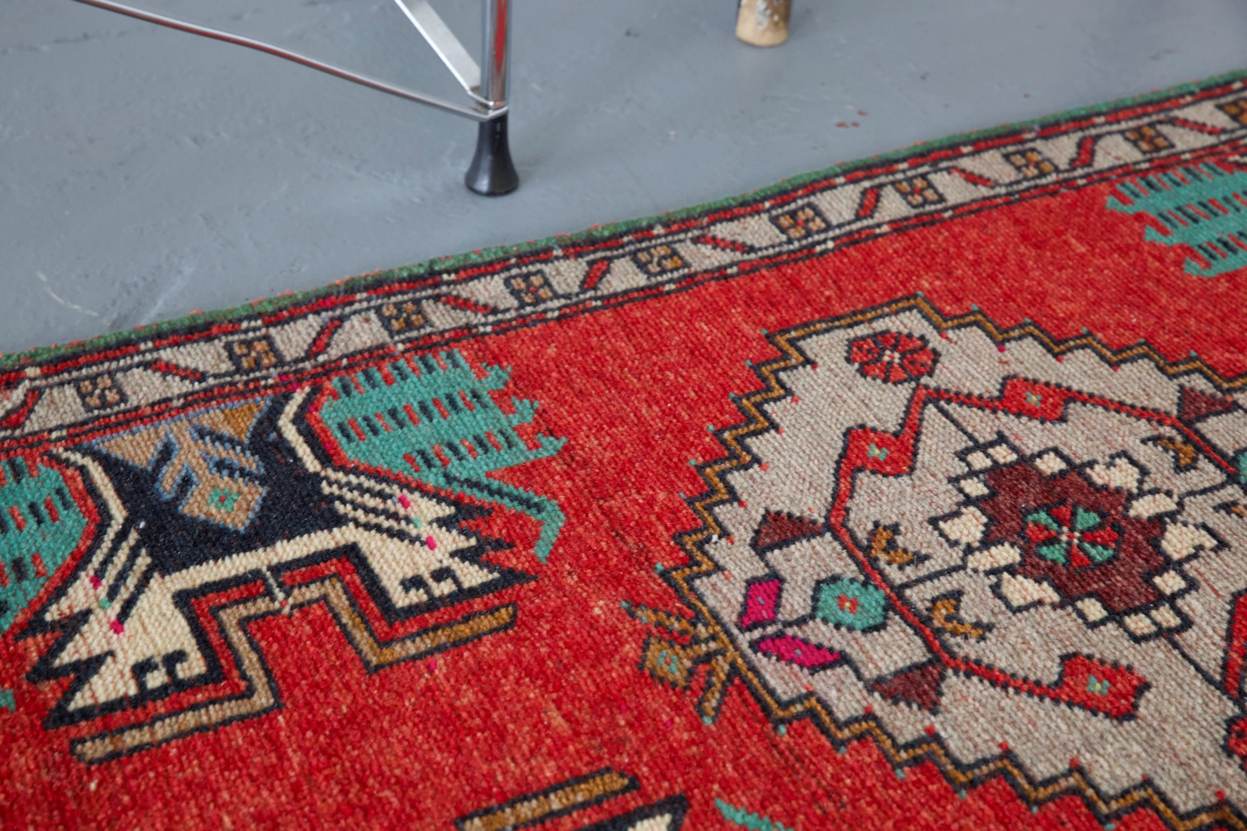 Vintage Mini Turkish Rug