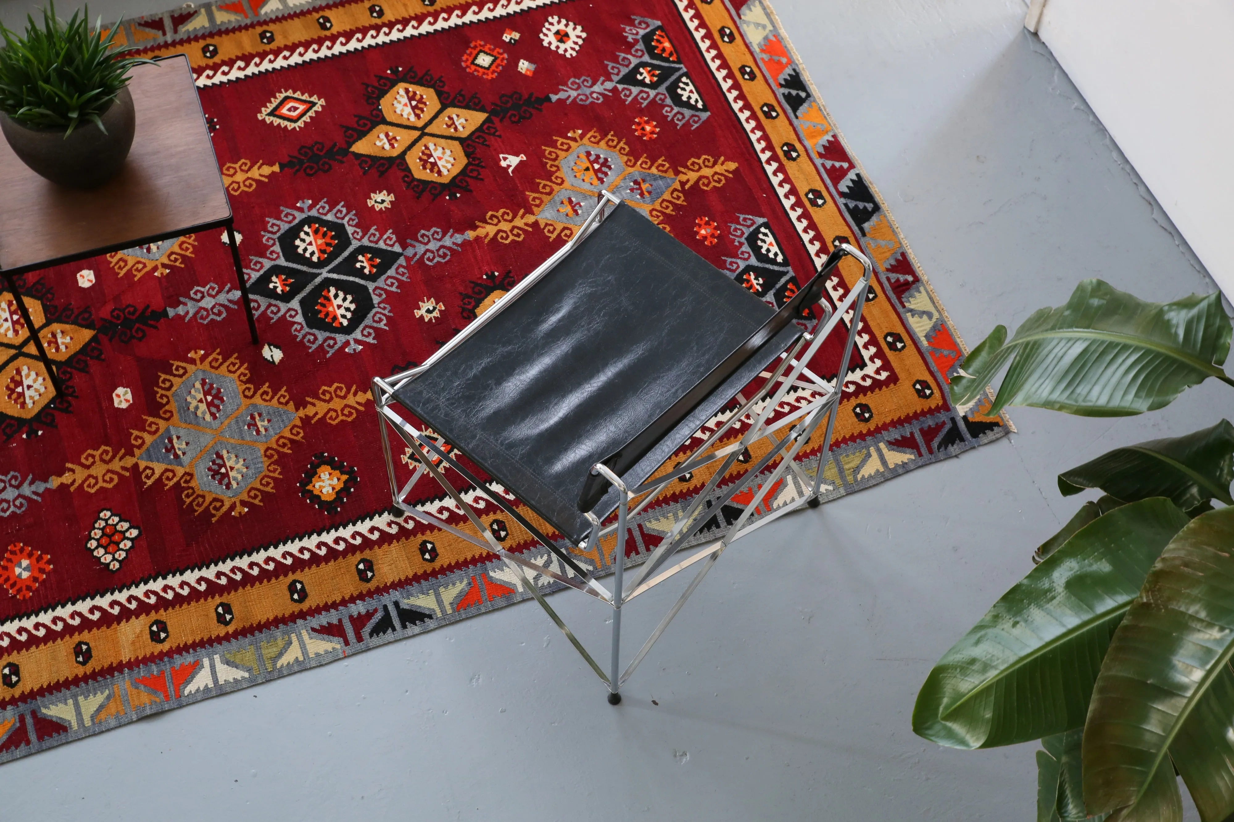 Vintage Sivas Sarkisla Kilim 5'4"x9'10"