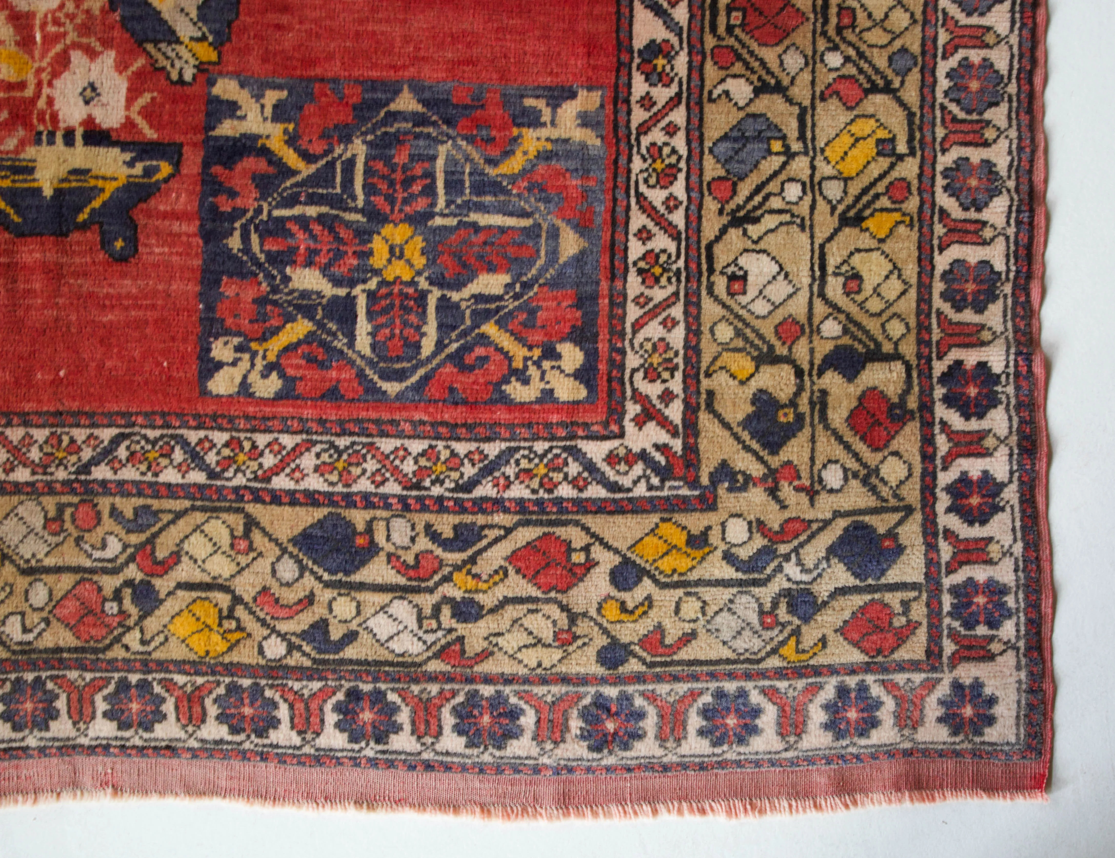 Vintage Western Anatolian Rug 5'10"x8'10"