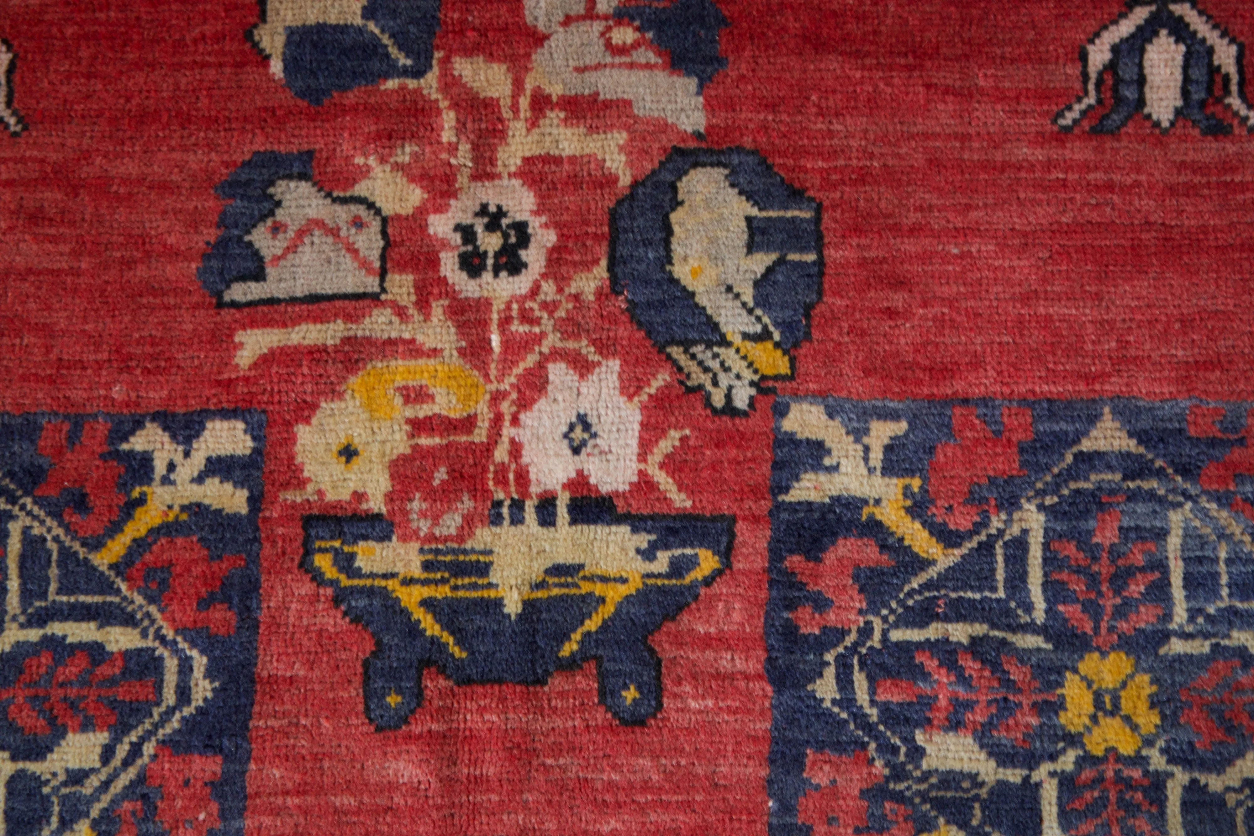 Vintage Western Anatolian Rug 5'10"x8'10"