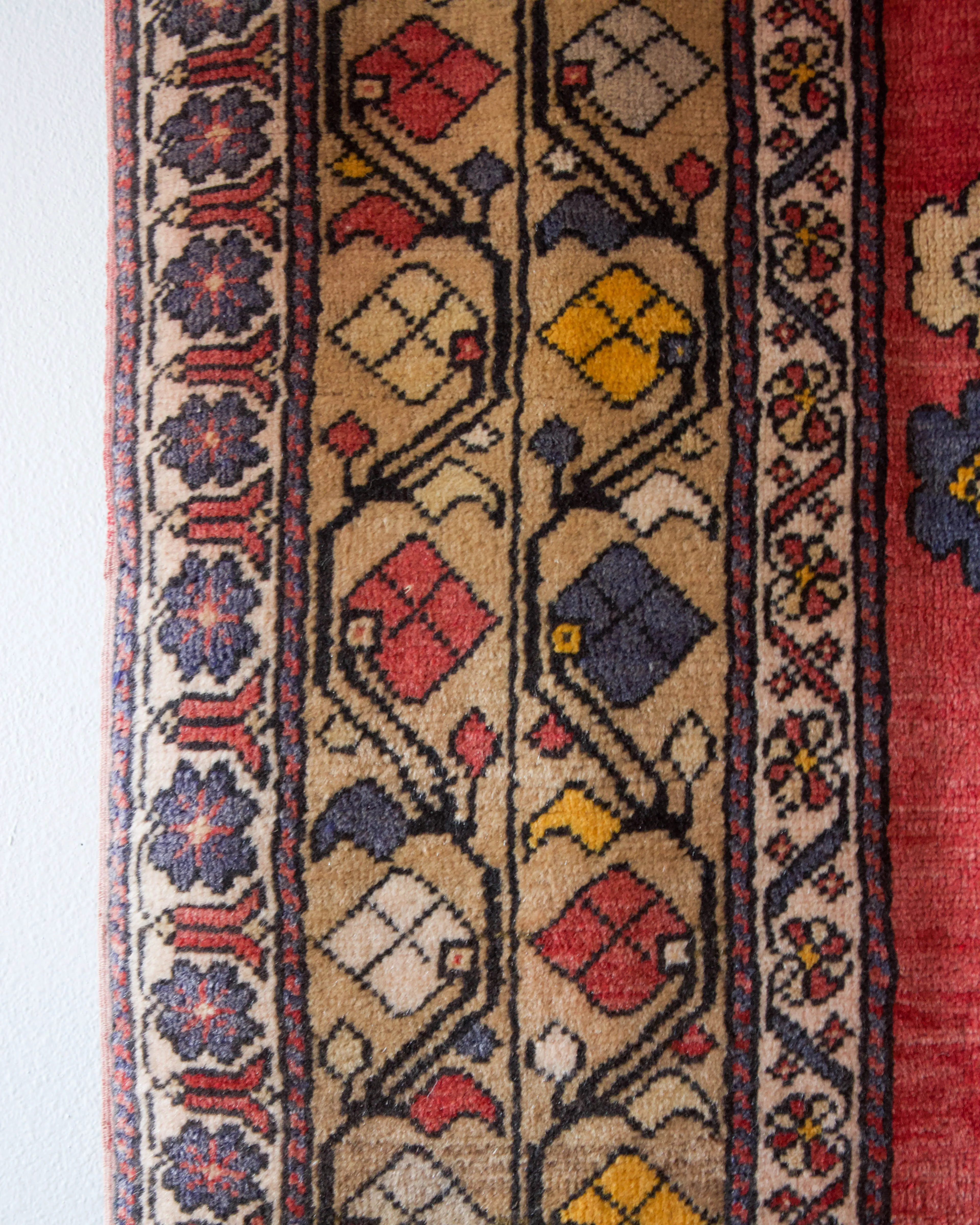 Vintage Western Anatolian Rug 5'10"x8'10"