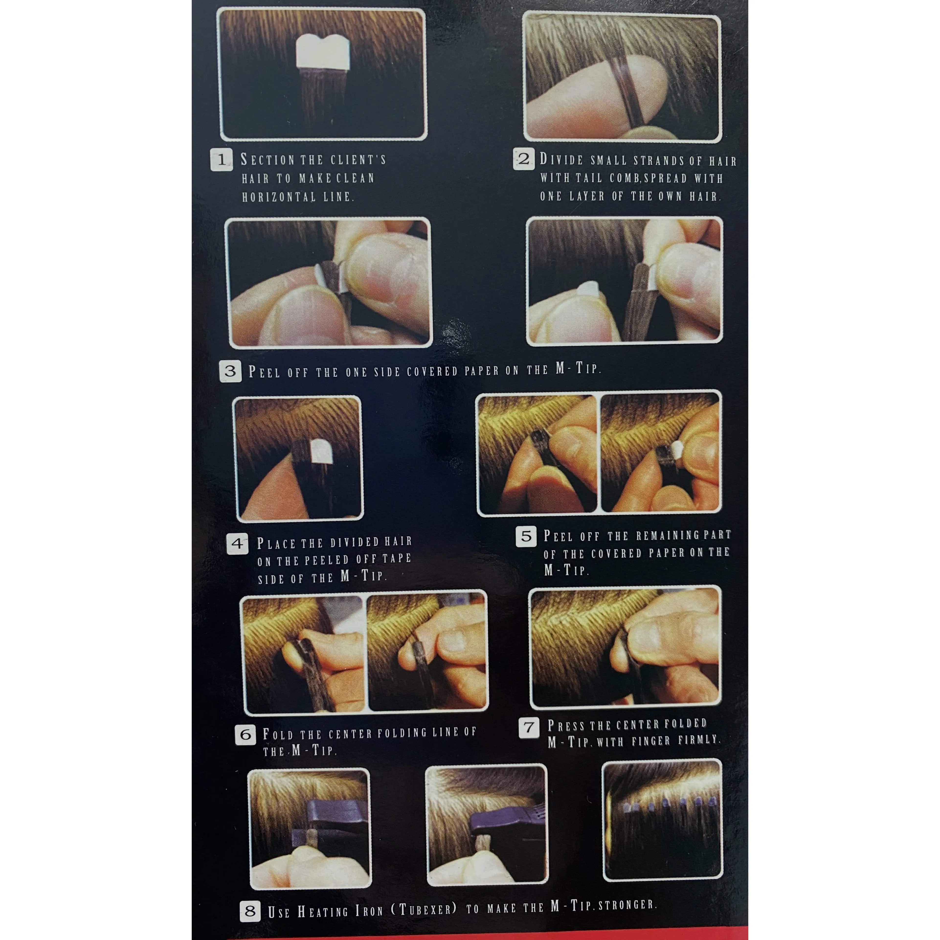 VIP M-Tip System (Tape extensions 100 strands) / Wavy 18"