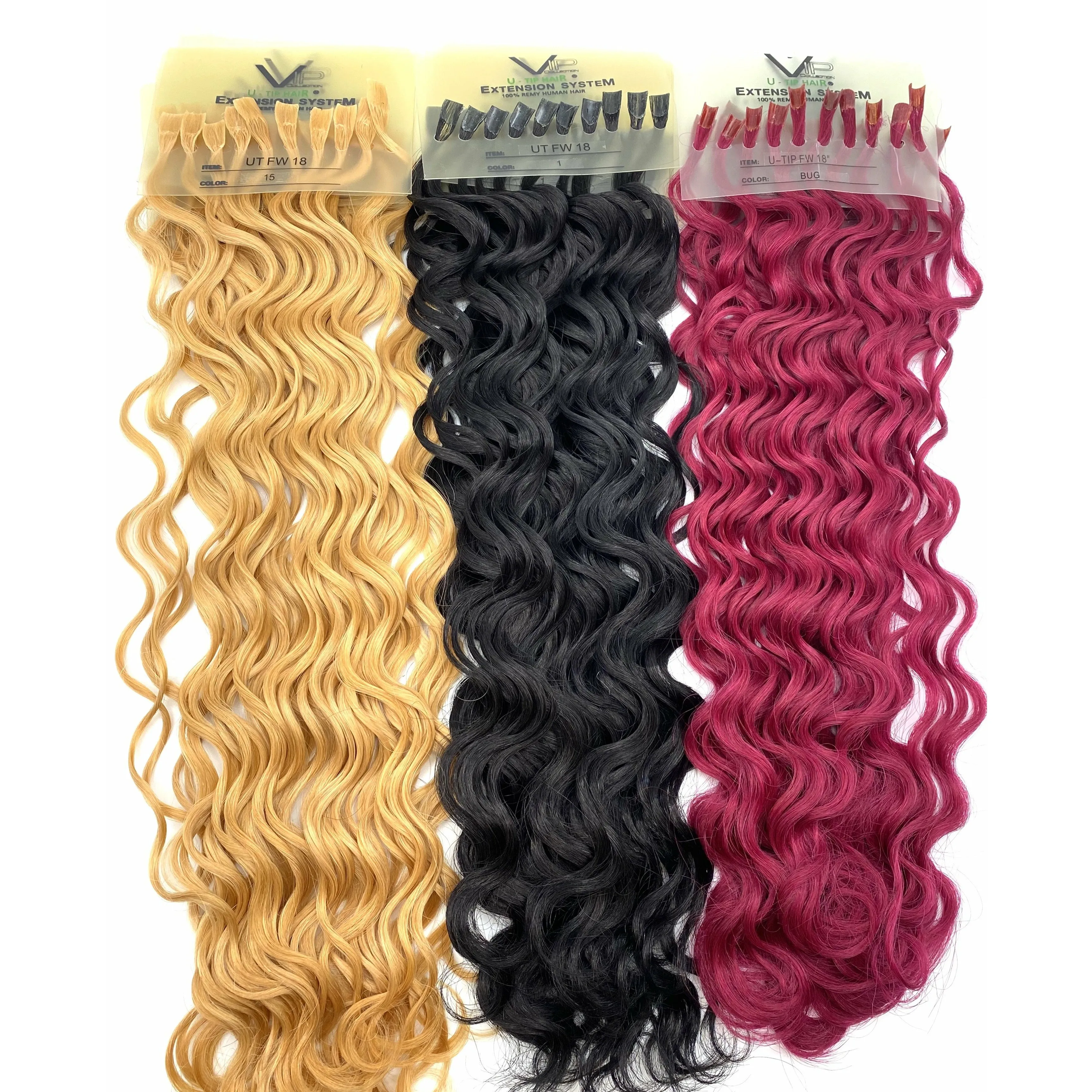 VIP U-Tip System / Curly 18"
