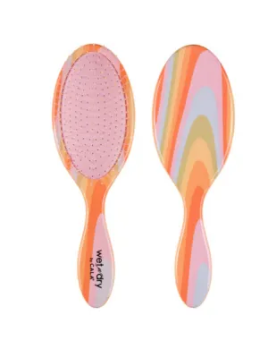 Wet-N-Dry Detangling Brush - Retro Rainbow