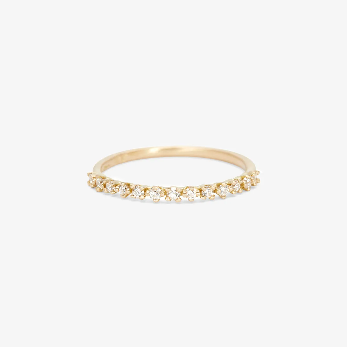 White Diamond Anadem Ring | R11801W