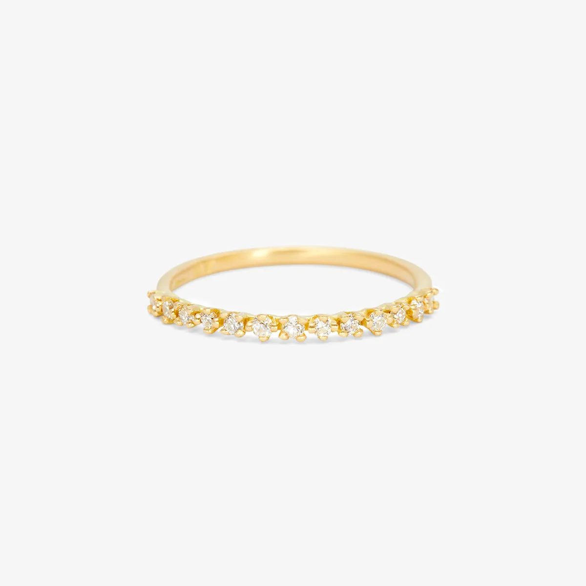 White Diamond Anadem Ring | R11801W