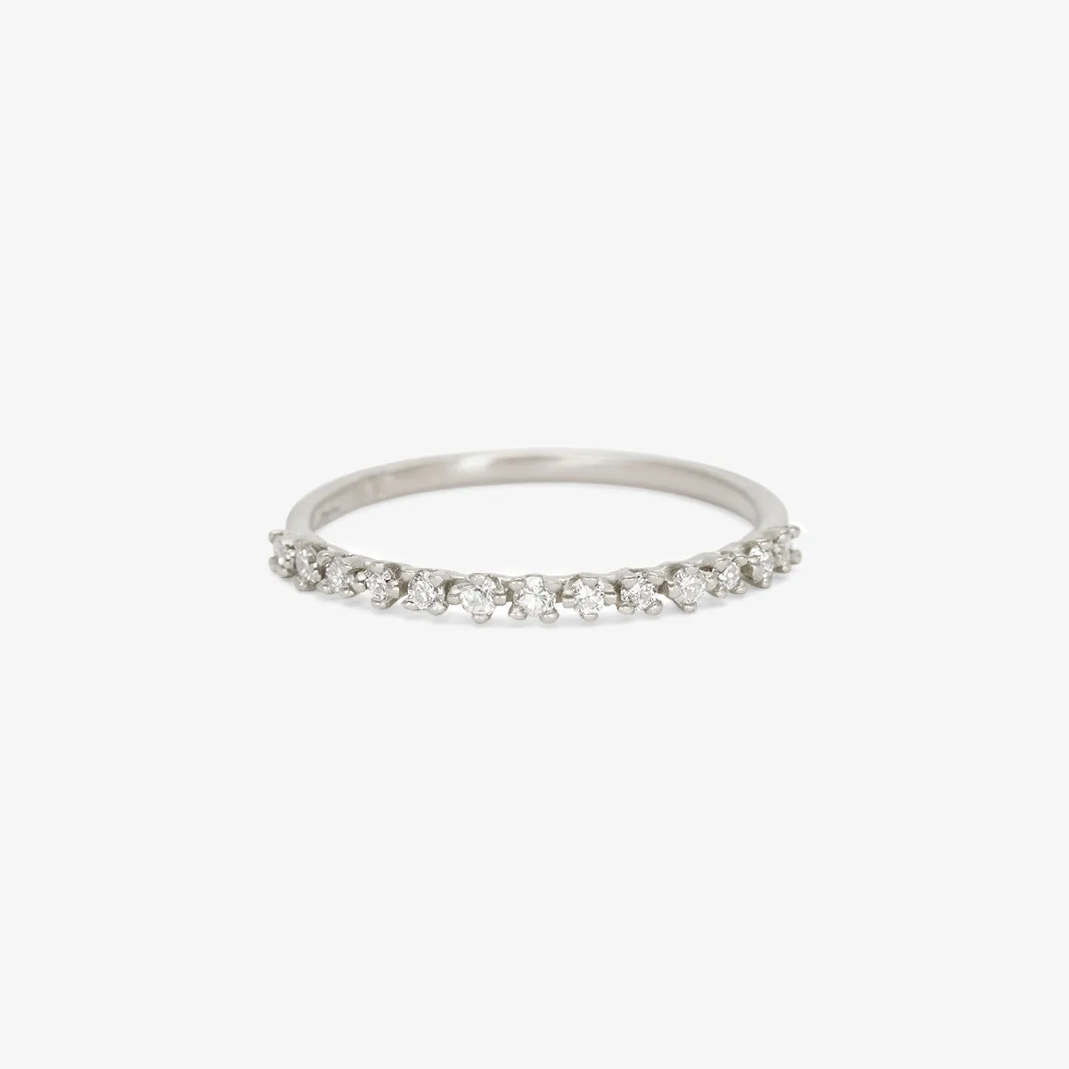 White Diamond Anadem Ring | R11801W