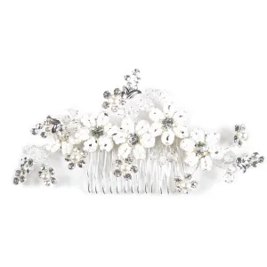 White Matrimony Bouquet Heirloom Head Comb