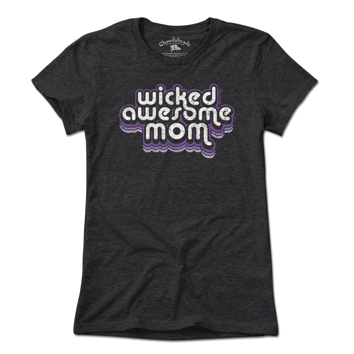 Wicked Awesome Mom Retro T-Shirt