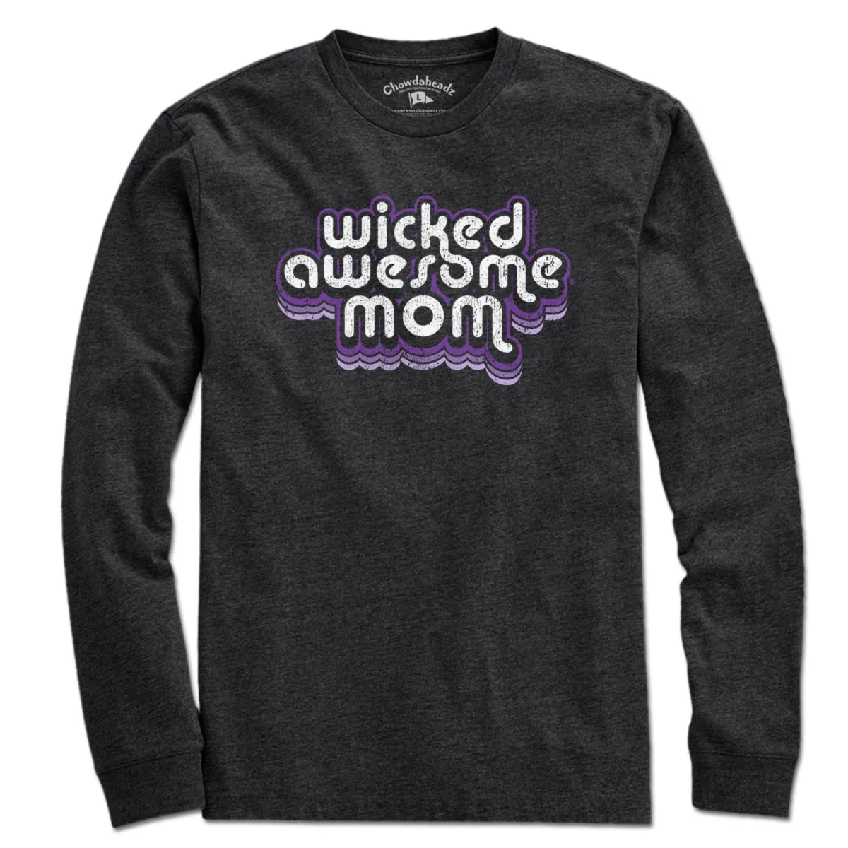 Wicked Awesome Mom Retro T-Shirt
