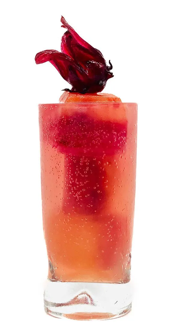 Wild Hibiscus Flowers in Syrup