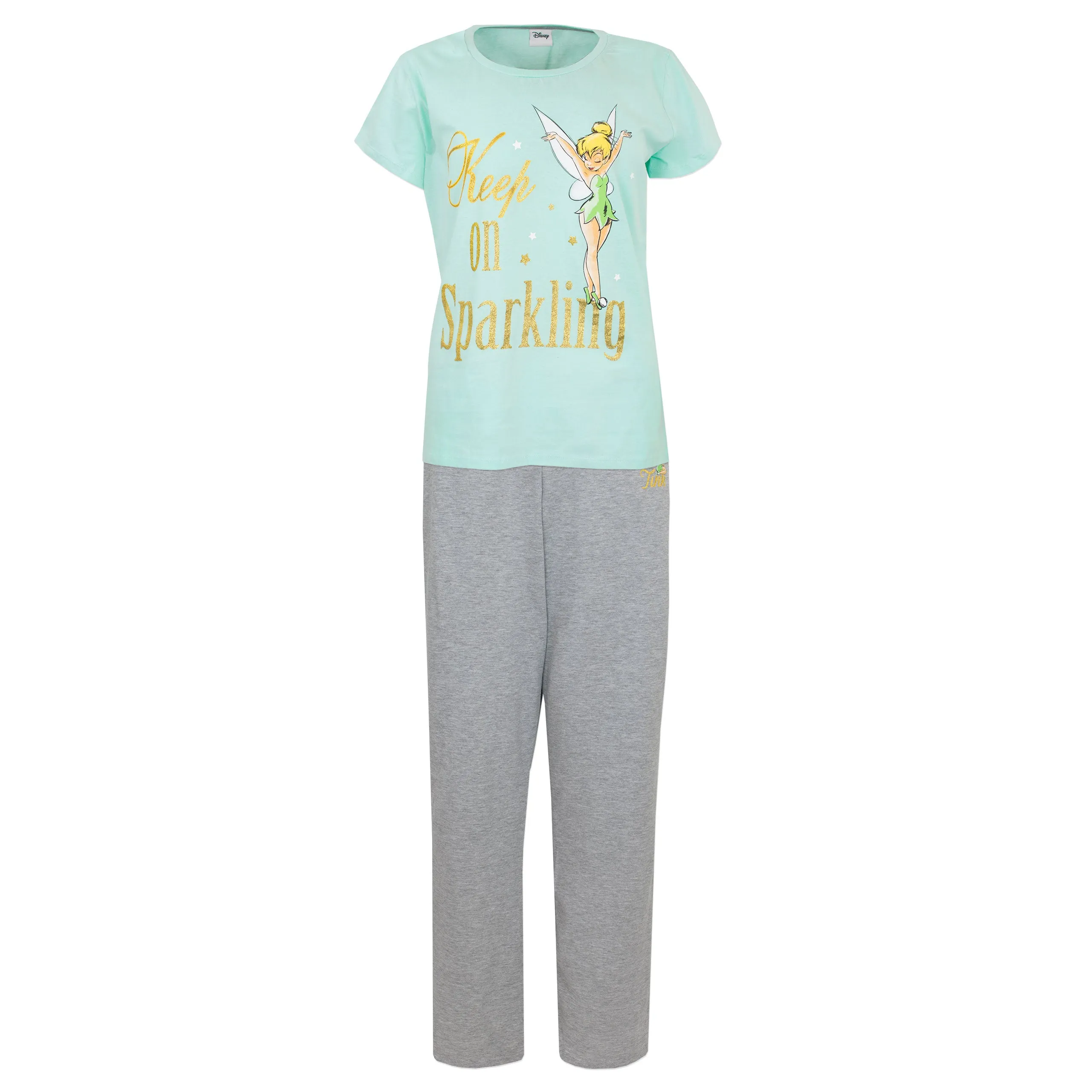 Womens Tinkerbell Pajama Set