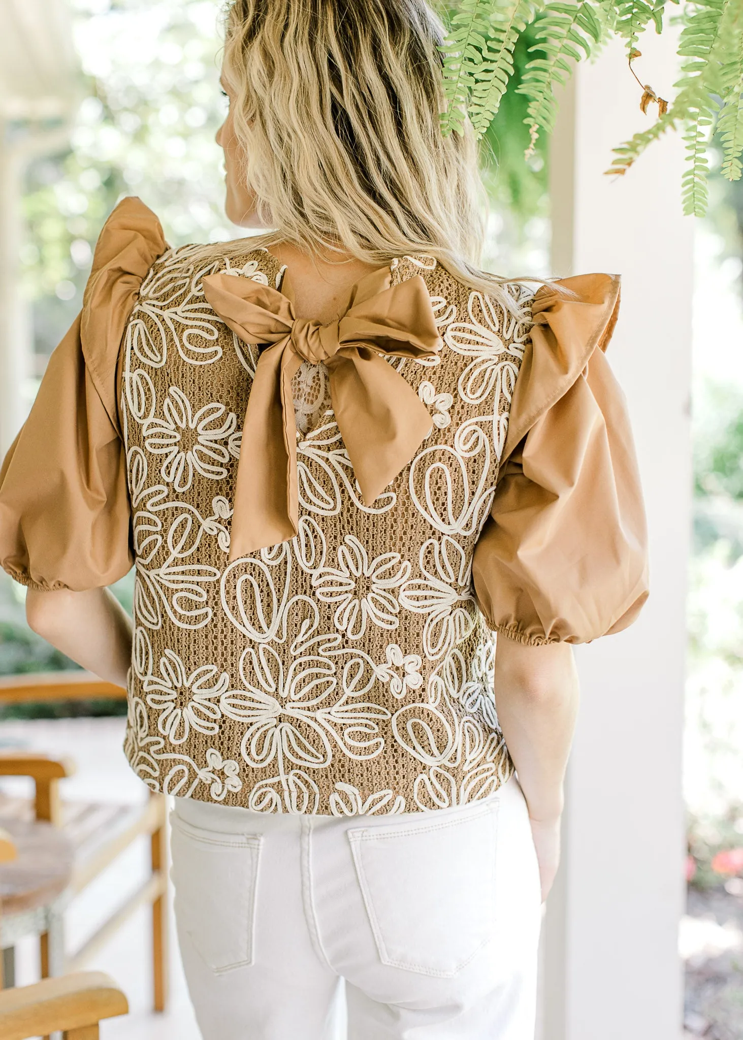 XZ Lucy Embroidered Top