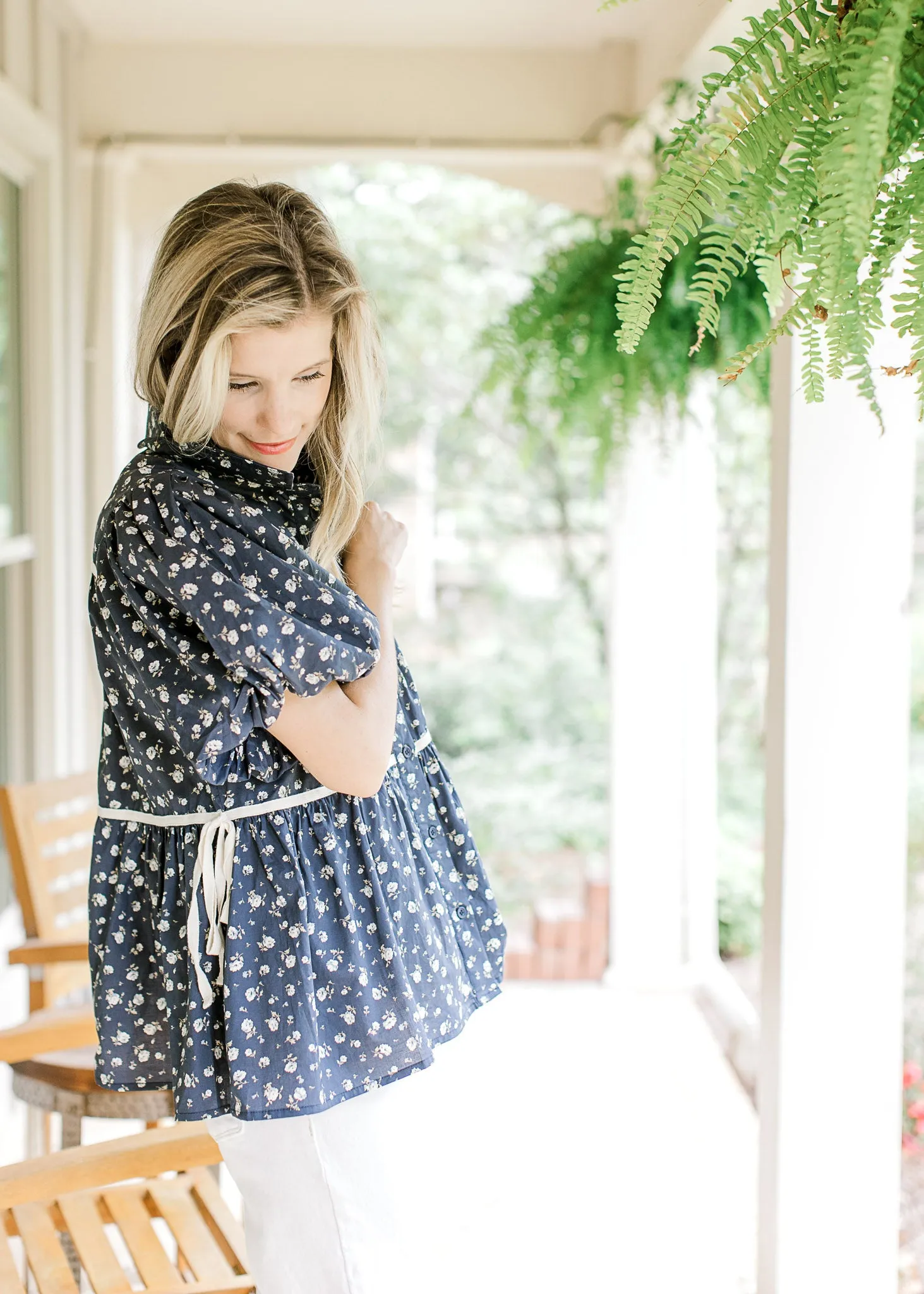 XZ Vintage Navy Top