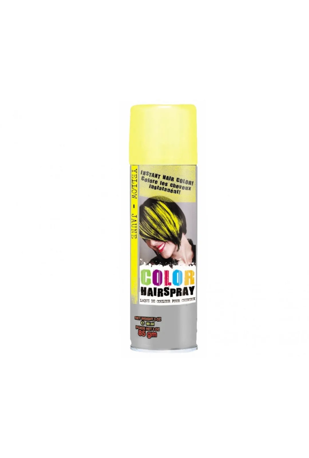 Yellow Coloured Hairspray