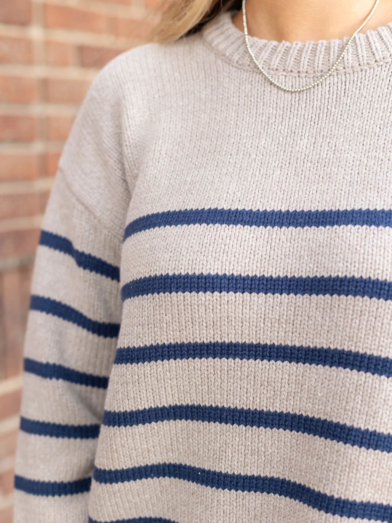 Z Supply Boyfriend Stripe Sweater