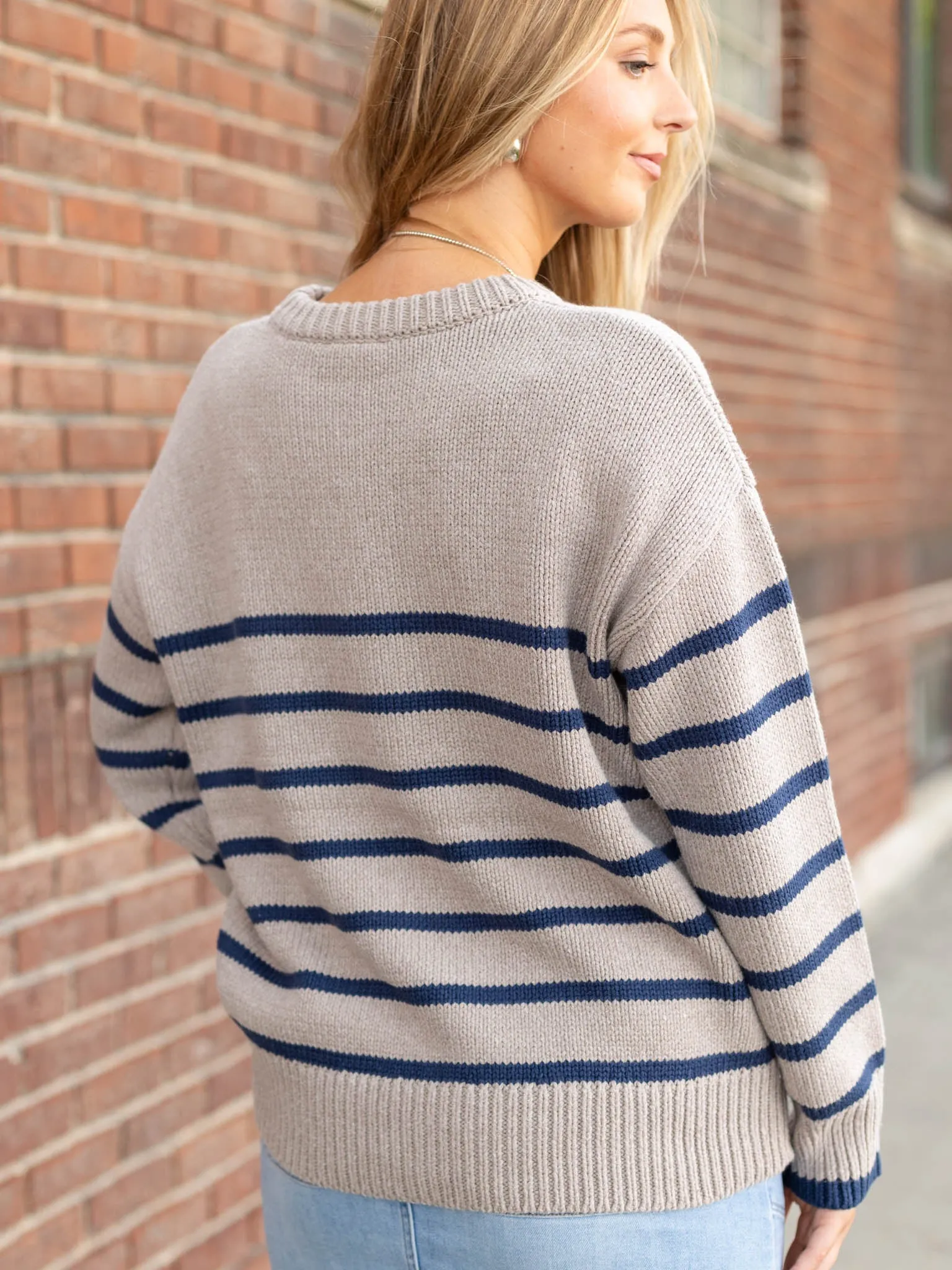 Z Supply Boyfriend Stripe Sweater